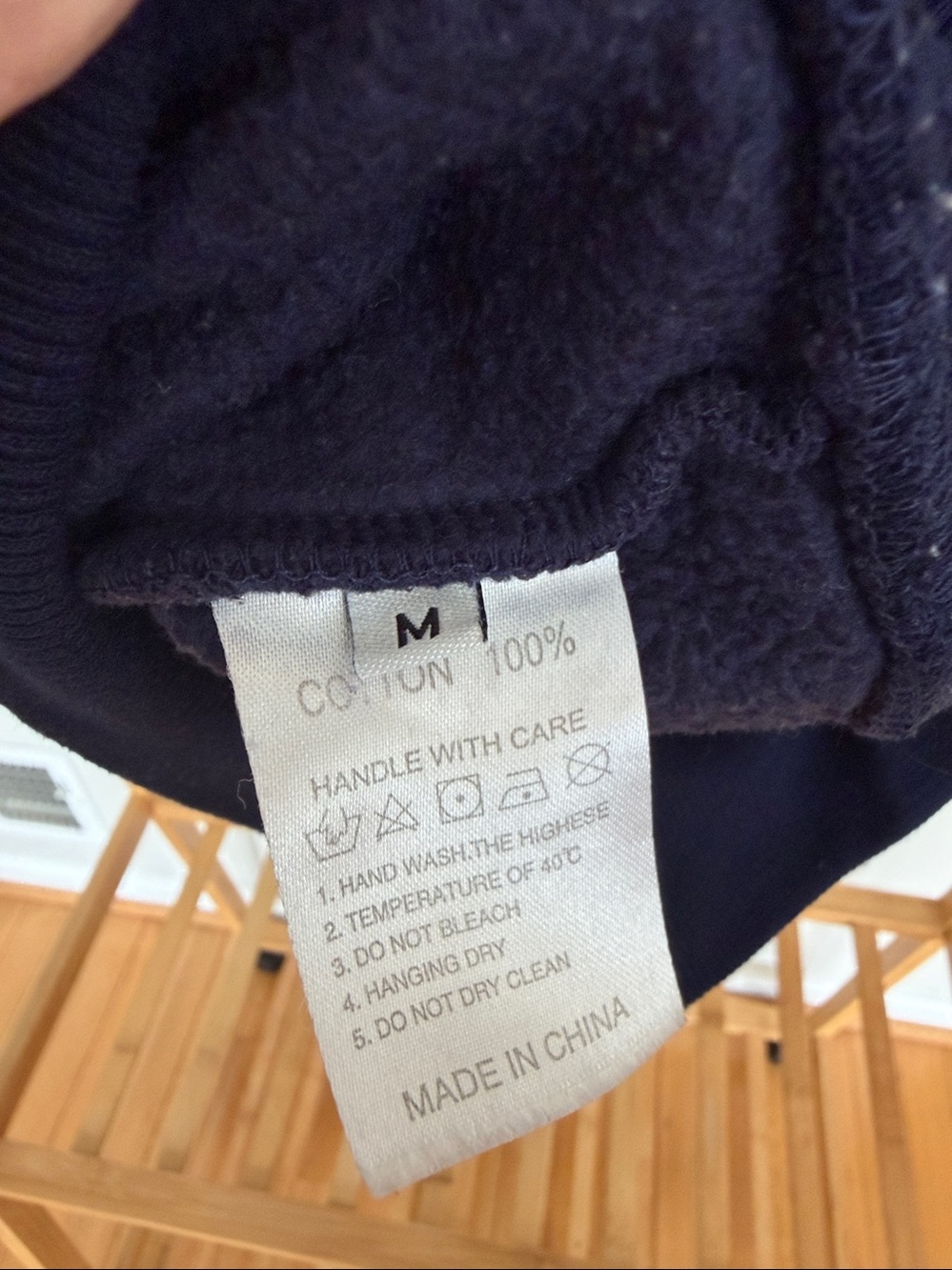 Sezane Navy 'Amour Cafe Creme' Graphic Sweatshirt - Picture 5 of 5
